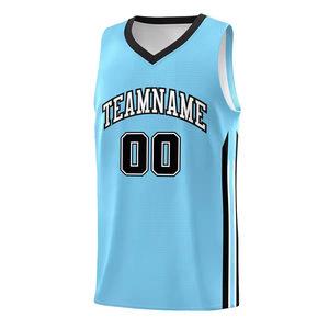 Uniforme de Baloncesto Personalizado de Alta Calidad con Diseño de Jersey Transpirable, Impresión por Transferencia de Calor, 100% Poliéster, Sin Mangas - Product Image 5
