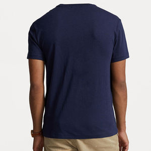 T-shirt de fitness 100% coton avec impression de logo personnalisé pour hommes T-shirt de qualité supérieure surdimensionné 230 GSM à séchage rapide avec col rond de GLOVES City - Product Image 6