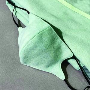 Hot <b>Sale</b> Fashion Winter 2025 Custom Hoodie 100% Cotton Fleece Silk Hoody Satin <b>Lined</b> Hoodie with Satin Hood - Product Image 6