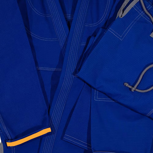 Kimono de Jiu-Jitsu Personnalisé Nouveau 2026 – Tenue d'Arts Martiaux en Tissu Perlé avec Broderie, Taille Plus - Product Image 4