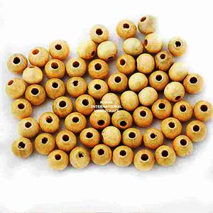 Cuentas de Madera Natural, Forma y Color Personalizados, Cuentas de Madera con Forma y Tamaño Especiales, Producto Artesanal Indio - Product Image 2