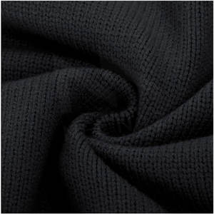 Pull-over épais en tricot à la main pour homme, personnalisé OEM & ODM, en coton et polyester respirant - Product Image 5