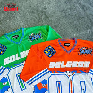 Maillot de football américain maillot en maille maillot sublimation imprimé design personnalisé nom de l'équipe numéro Sport Uniform By Elegant Sports - Product Image 4