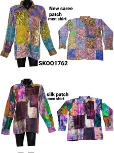 SK NOOR and SONS Presents Silk <b>Men</b> <b>Shirt</b> - Product Image 4