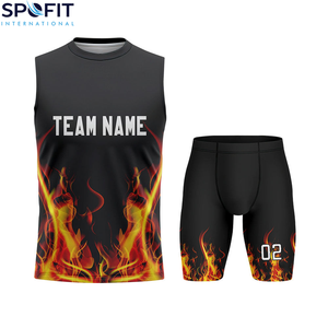 Uniformes de Fútbol 7v7 Personalizados 2026 con Nombre, Número y Equipo, 100% Poliéster, Sin Mangas, Tallas Grandes, Transpirables y que Absorben la Humedad - Product Image 3