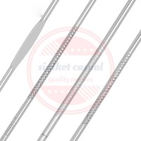 Kit professionnel de 4 outils en acier inoxydable pour l'élimination des points noirs avec aiguilles anti-acné et extracteurs de boutons, technologie d'aspiration, prise US