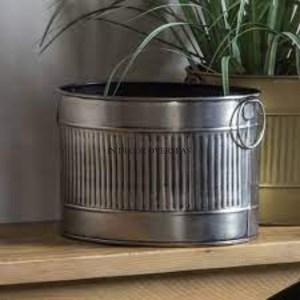 Plaque en acier inoxydable de qualité supérieure, finition argentée brillante, grande taille, pour jardinières, plantes, accessoires décoratifs - Product Image 5