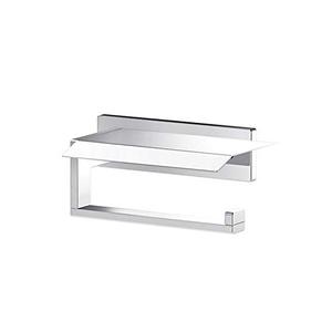 Porte-papier hygiénique moderne de luxe auto-adhésif en acier inoxydable support mural pour salle de bain d'hôtel porte-rouleau de papier hygiénique de 5 pouces - Product Image 6