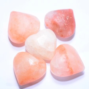 Kit de massage corporel en gros Sel rose de l'Himalaya Pierre chauffante en cristal de roche à énergie chaude pour thérapie de spa Soulagement relaxant de la douleur - Product Image 6