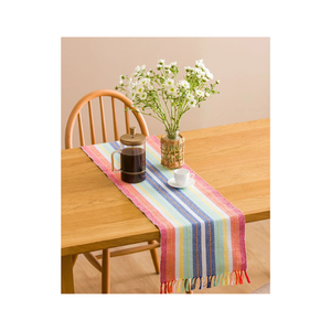 Mettez en surbrillance chaque occasion avec 100% coton brodé Boho chemin de table floral jaune 180 GSM 80 "Inde décor ISO UPS livraison - Product Image 6