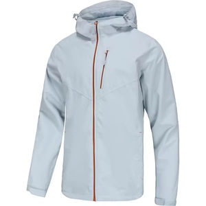 Chaqueta Deportiva Informal para Hombre con Cuello Alto, Chaqueta Universitaria con Patrón de Gofres, Cremallera Completa, Reversible, ODM OEM, Cortavientos y Transpirable - Product Image 5