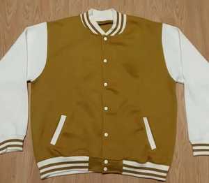 Personnalisable Vintage Varsity Jacket 100% Laine Logo Brodé sur le devant Taille XS Fermeture à Glissière Hiver Oem Service - Product Image 2