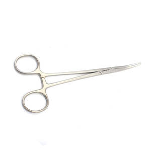Forceps hémostatiques manuels Rochester Carmalt 6,25 mm à mâchoires courbées en acier inoxydable de qualité supérieure, auto-bloquants, pour usage hospitalier - Product Image 2