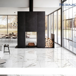 Antica Statuario 600x600mm Carrelage de sol en porcelaine polie Villa Marble Stone Brillant en Grade AAA par Ncraze pour la maison et la villa - Product Image 1