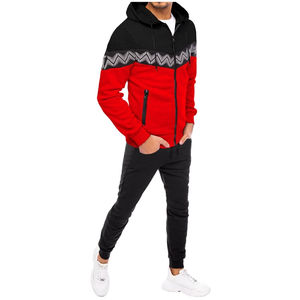 Venta al por mayor nuevo diseño de alta calidad de los hombres de fitness completo chándal de manga larga ropa de moda para Casual patrón sólido invierno 2026 - Product Image 5