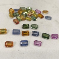Feinste natürliche Multi Saphir Smaragds chliff Regenbogen Farbe Saphire für Uhren und Armbänder Bulk-Produkt