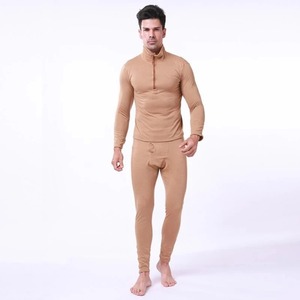 Calzoncillos largos de invierno para hombre, ropa interior térmica de secado rápido con lana merino, transpirable, deportiva, de secado rápido para hombre - Product Image 6