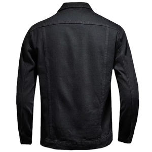 Veste de conception unique pour hommes 2025 dernière mode sur mesure Logo imprimé vestes en jean pour hommes - Product Image 6