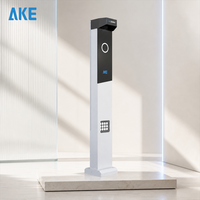 Interphone vidéo de parking AKE GVT-S IP54 avec écran LCD, vision nocturne, en alliage d'aluminium, pour système de gestion de véhicules sans ticket