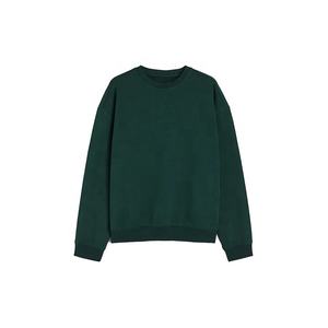 Sweat-shirt pour homme en coton de haute qualité, vente en gros, personnalisé, manches longues, col rond, chemise olive, motif 3D lourd, vêtements à la mode - Product Image 5