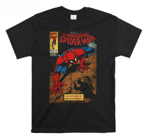 Spider-man Spiderman Movie Retro Comic <b>Men</b> <b>T</b> <b>Shirts</b> Fashion Tees 100_ Cotton Round <b>Neck</b> <b>T</b>-<b>Shirt</b> Spring/Summer New Collection - Product Image 3