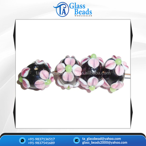 Reputed Exporter Selling Top Notch Quality Flower Glass Lampwork <b>Beads</b> for Home Decoration & Jewelry Making - Product Image 6