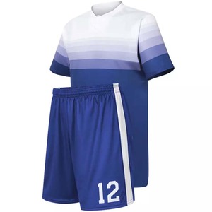 ชุดยูนิฟอร์มฟุตบอลสำหรับผู้ใหญ่ผ้าโพลีเอสเตอร์ระบายอากาศได้ดี100% ฤดูร้อน - Product Image 2