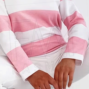 เสื้อกอล์ฟผู้หญิงสำหรับฤดูใบไม้ร่วงและฤดูหนาว แขนสั้น ผ้าไม่ยับ สีพื้น คอปักแบบปักกิ่ง สไตล์ฮิปฮอป เสื้อกีฬา - Product Image 5