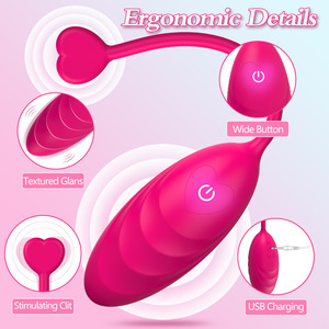 Vibrateur sans fil en forme de cœur pour femmes - Product Image 2
