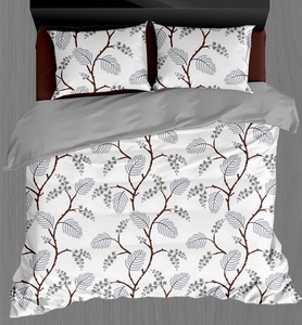 Snow <b>White</b> Printed 400TC Microfiber Fade Resistant Fitted Bedsheet Set with 2 <b>Pillow</b> <b>Cases</b> Soft Durable Hotel & Hospital Use - Product Image 3