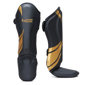 Espinillera hecha de material de cuero genuino a precio al por mayor/Espinillera de color personalizada de nuevo diseño unisex - Product Image 6