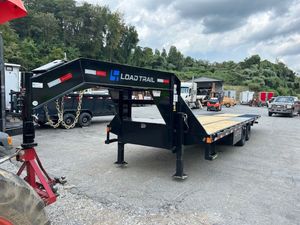 รถพ่วงไฮดรอลิกแบบคอห่าน ปี 2026 ขนาด 102x32 นิ้ว รับน้ำหนักได้ 24,000 ปอนด์ สำหรับขนส่งเครื่องจักรและงานก่อสร้าง - Product Image 6