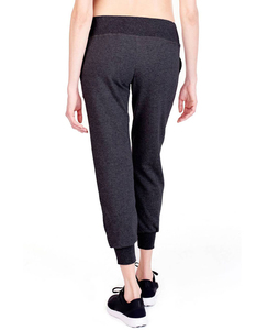 Pantalon de survêtement personnalisé taille haute pour femmes, jogging respirant en coton éponge français, fermeture éclair, cordon de serrage, élégant et décontracté pour adultes, nouvel arrivage - Product Image 3