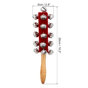 Campanas de Mano, Campanas de Muñeca de Madera, Instrumentos Musicales de Percusión con 21 Campanas para Clases de Música, Fiestas, Navidad - Product Image 5