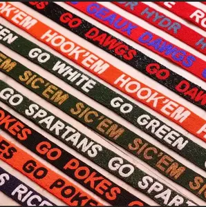 Nouvel arrivage de sacs à main design pour femmes à bretelles perlées faites à la main sac à bandoulière de luxe à bretelles réglables rouge bleu personnaliser les couleurs - Product Image 1