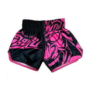 กางเกงขาสั้นแบบไทยระบายอากาศได้ดีกางเกงมวยไทยขาสั้น2025โพลีเอสเตอร์100% ออกกำลังกาย - Product Image 3