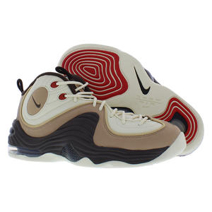 Chaussures unisexes Nike Air Penny II NAS Couleur : Lait de coco/Marron baroque 100% authentiques - Product Image 5
