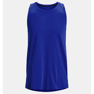 Gilet de sport pour homme personnalisé avec logo, respirant, à séchage rapide, écologique, 100% polyester, vente en gros, sans manches, vêtements de sport, fitness, musculation - Product Image 5