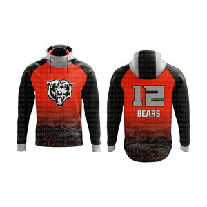 CISTOM hommes meilleure qualité entièrement pull sweat-shirt séchage rapide respirant solide numérique imprimé ODM/OEM tissu polaire à capuche - Product Image 5