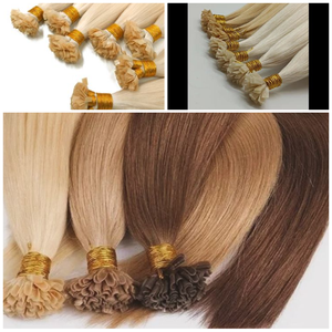 Extensions de cheveux humains Remy Black U Tip de qualité supérieure améliorant le volume et la longueur des cheveux - Product Image 5