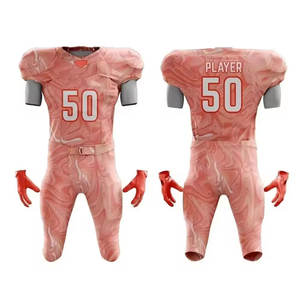 Vêtements de sport d'équipe, uniforme de football américain, uniforme de football américain à séchage rapide, uniforme de football américain fabriqué au Pakistan - Product Image 1