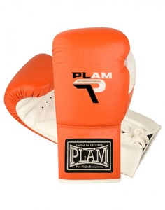 ถุงมือมวยหนังวัวแบบผูกเชือกทำจากโลหะและแบบธรรมดาสำหรับการต่อสู้แบบมืออาชีพ - Product Image 5