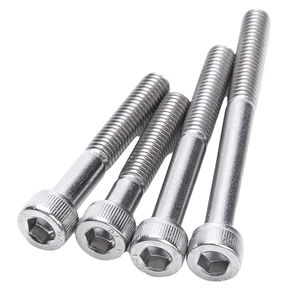 Tornillo de Cabeza Hexagonal DIN912 304 A2-70 de Acero Inoxidable M1.4 M1.6 M2 M2.5 M3 M4 M5 M6 - Product Image 1