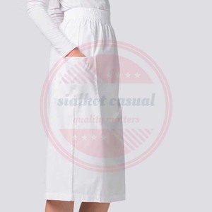 Falda Scrub para enfermeras, médicos, Hospital, uniforme \ logotipo personalizado, algodón, poliéster, faldas para uso médico - Product Image 4