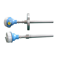 Sonde de température PT1000 numérique étanche IP68, transducteur transmetteur thermocouple en acier inoxydable OEM