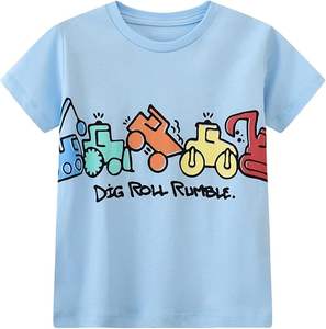 High Quality <b>Toddler</b> Boys' Short Sleeve Tees Cotton Casual Graphic Crewneck Summer Top Clothes <b>T</b>-<b>Shirts</b> - Product Image 2