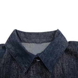 Veste en jean de haute qualité pour hommes, style unique, vêtements d'extérieur, veste en jean bon marché avec logo personnalisé/couleur - Product Image 4