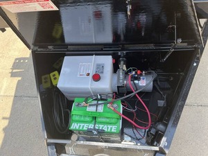 2025 chắc chắn theo dõi 7'x14' <span class=keywords><strong>Dump</strong></span> Trailer 14k Tele 4 'cao SID trang trại Trailer cho máy Kéo Thành Phần Cốt Lõi bao gồm động cơ bánh răng mới sử dụng - Product Image 2