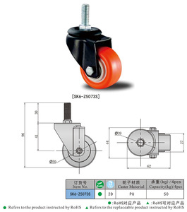 Hoogwaardige Low-Seat Superzware Stille Zwenkwielen Geschikt Voor Grote En Middelgrote Instrument Mobiele Werkbanken - Product Image 6