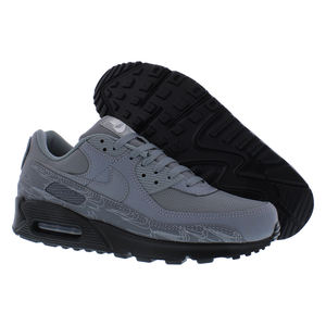 حذاء نايكي اير ماكس <span class=keywords><strong>90</strong></span> للجنسين اللون: رمادي رائع/رمادي رائع/أسود أصلي 100% - Product Image 5